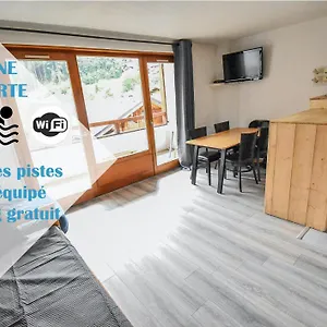 L'enchalpe, Grand Et Lumineux Avec Coin Montagne 4-6 Pers, 60m Des Pistes, Piscine Couverte, Grand Balcon Expo Est, Draps Non Compris Saint-Jean-dʼAulps
