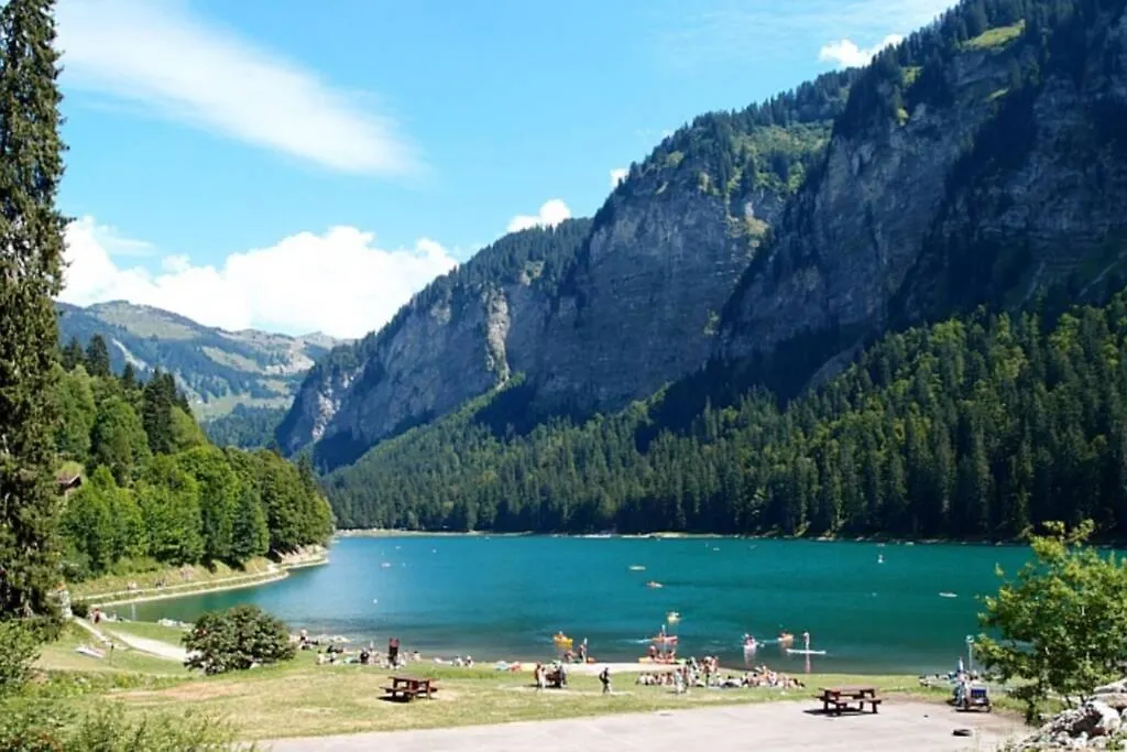 Le Relai S34 - Grand et lumineux studio avec coin montagne 4-6 pers, 50m des pistes, grand balcon exposé SUD, DRAPS NON COMPRIS Saint-Jean-dʼAulps 0*,